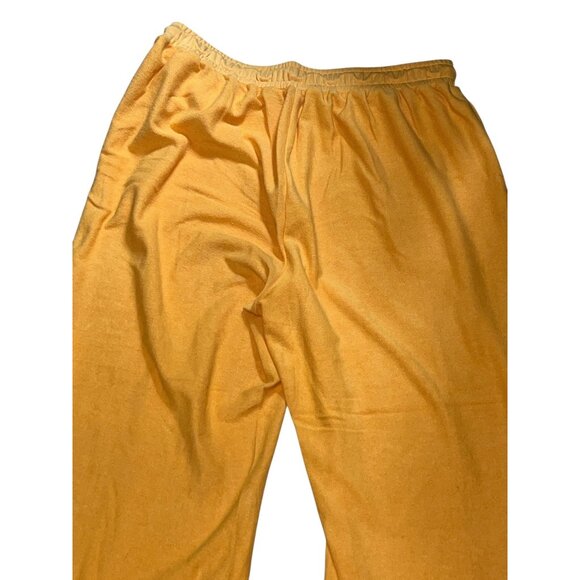 Fashion Nova Yellow Wide-Leg Drawstring Waist Casual Pants Sz 2XL Womens Elastic - Picture 9 of 14